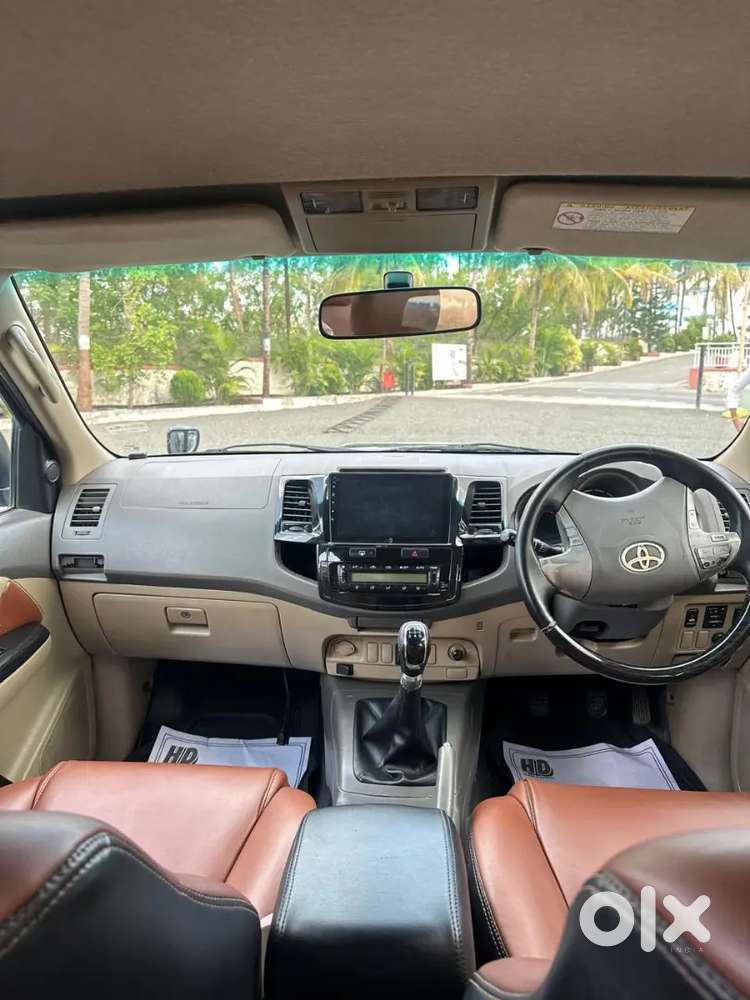A Well-maintained Toyota Fortuner (2013) In Elegant Black Colour Is Av