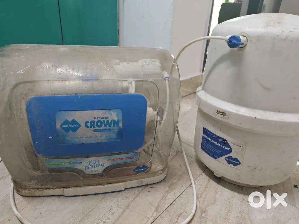Blue Mount RO and Blue Mount Pressure Storage Tank