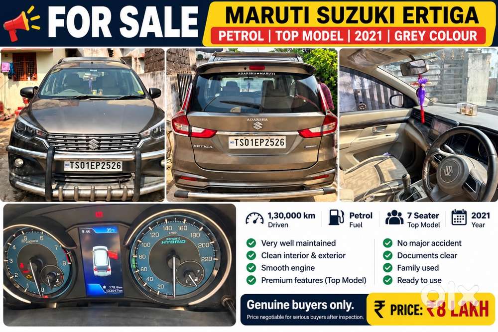 Maruti Ertiga Petrol 2021