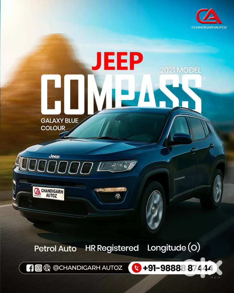 Jeep Compass 1.4 Longitude (o) Petrol Dct, 2021, Petrol