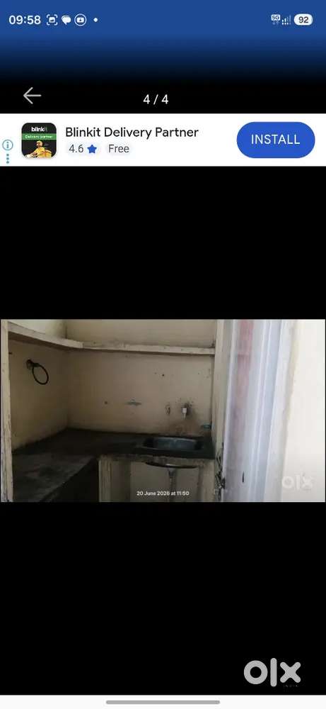 A 1 bhk room set only for family