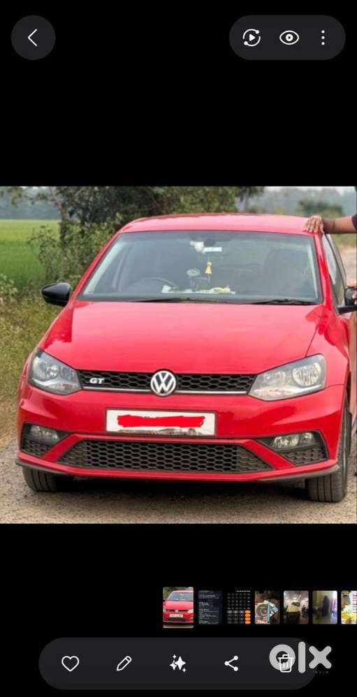 Polo Gt Tsi 2021 Flash Red 1st Owner