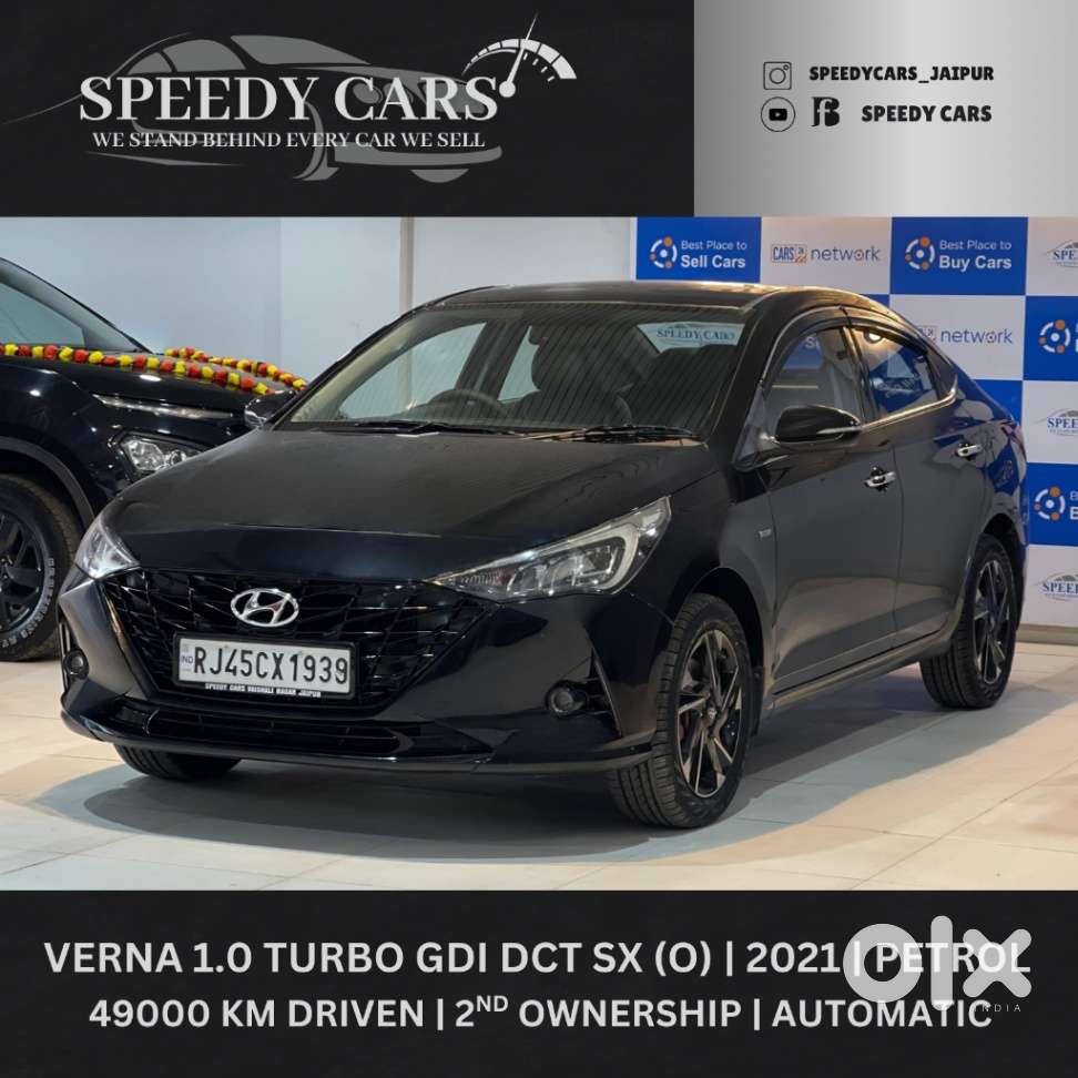 Hyundai Verna 1.0 Sx (o) Turbo Gdi Dct, 2021, Petrol