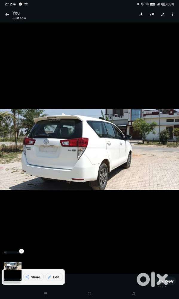 Toyota Innova Crysta 2.4 G Mt, 2022, Diesel