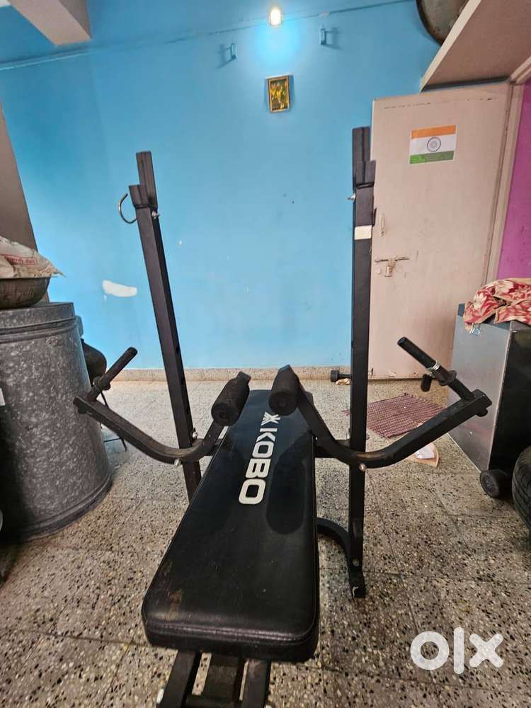 Axos Weight Gym Bench Foldable Olx KOBO EXERCISE Weight Lifting Gym  Foldable Multipurpose Fitness
