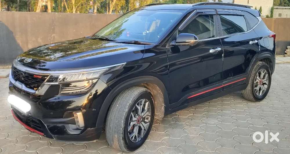 Kia Seltos 2021 Automatic Diesel Black Beauty Well Maintained