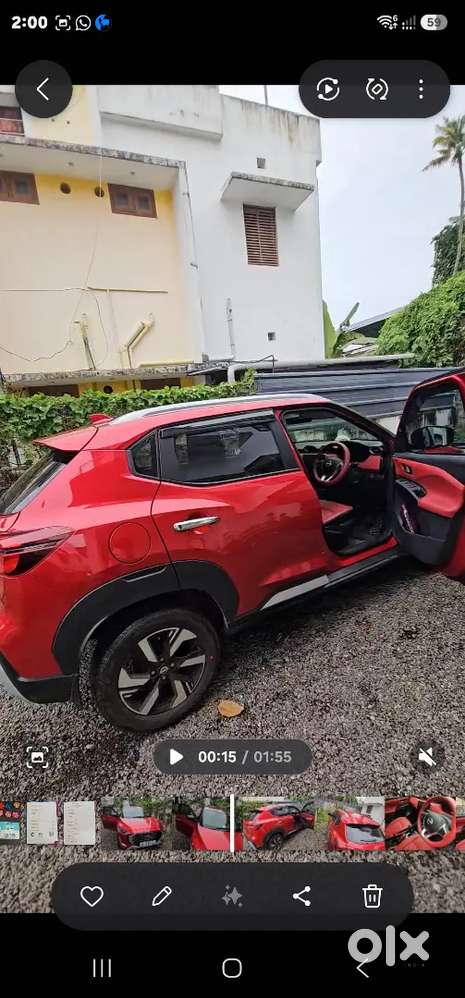 Nissan Magnite Variant 2025nov  Cng+petrol-cng Mileage 33km Petrol 18