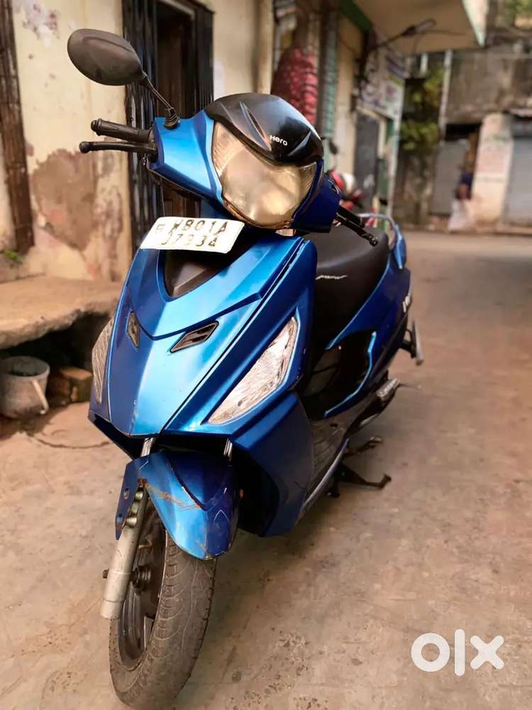 125 Disc Brake Hero Maestro Edge 125 Blue Colour Edge 125 Bs6 Hero