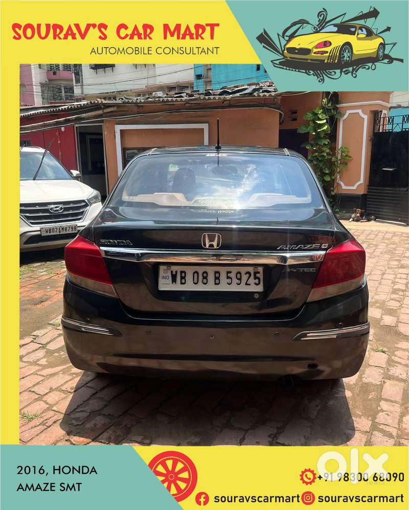 Honda Amaze 1.2 Smt I Vtec, 2016, Petrol