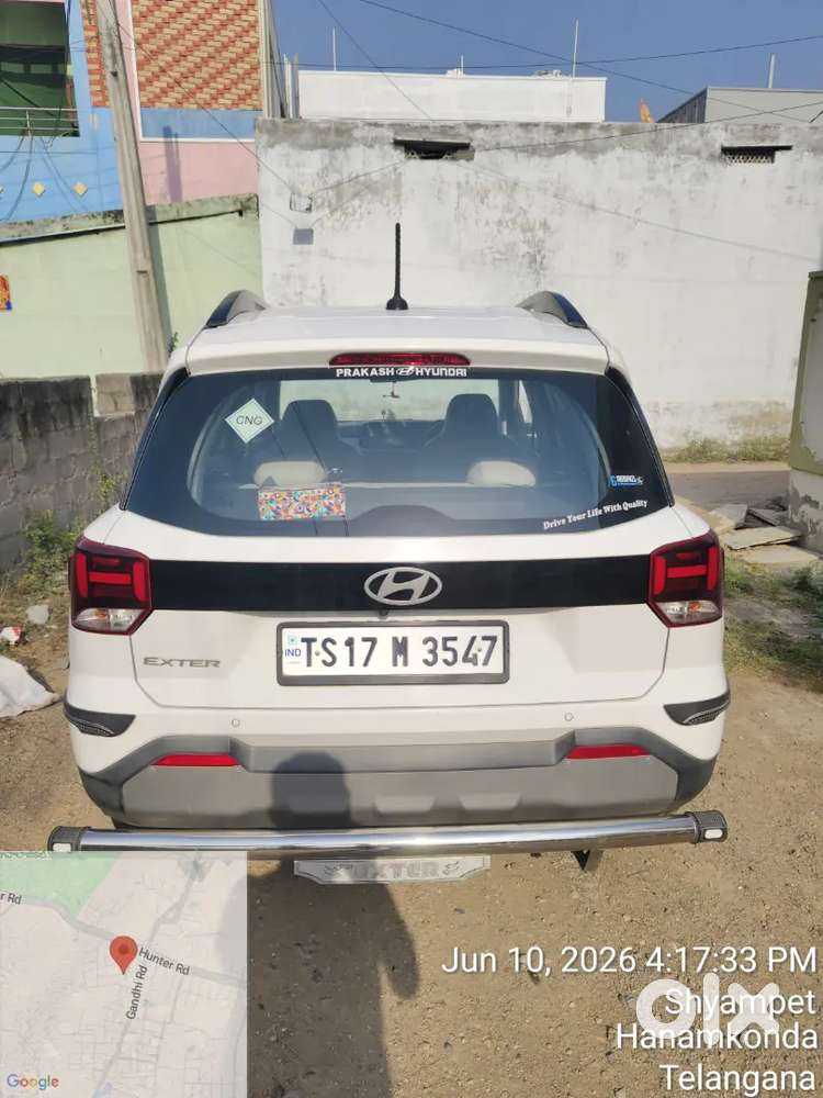 Hyundai Exter Sx 2023 Cng Petrol Showroom Track