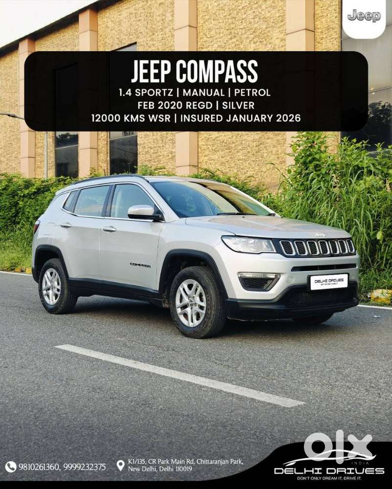 Jeep Compass 1.4 Sport, 2020, Petrol