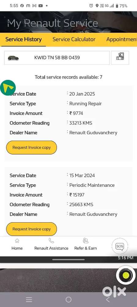 Renault Kwid Rxl 2019