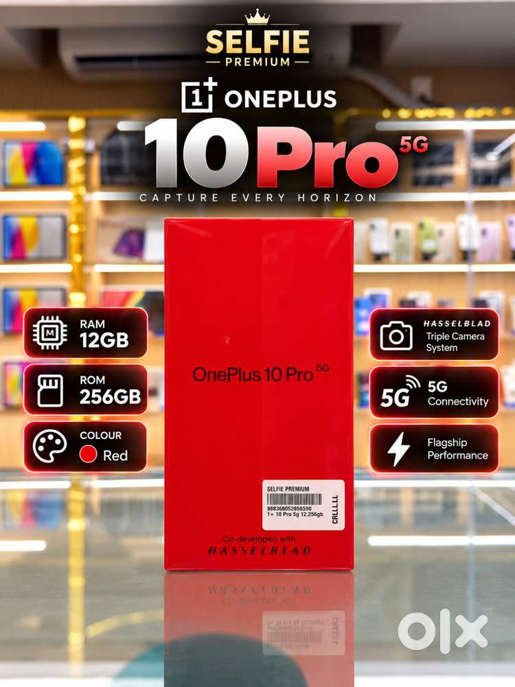 ONEPLUS 10PRO 5G (12GB/256GB) BRAND NEW/FACTORY SEALED PACK