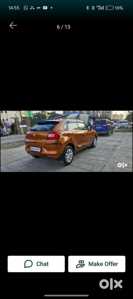 Maruti Suzuki Baleno 2017 Petrol 60000 Km Driven