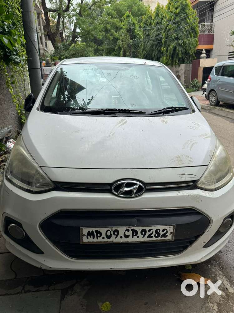 Xcent Car Less Driven White Colour New Tyre New  Battery