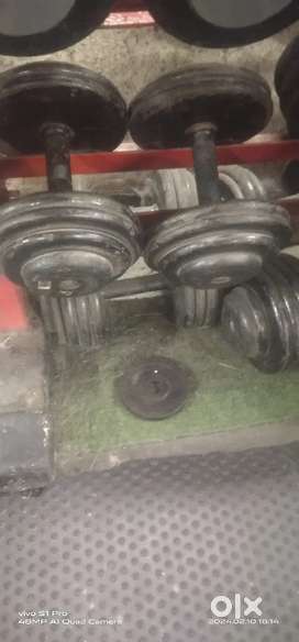 Second hand 2025 dumbbells olx