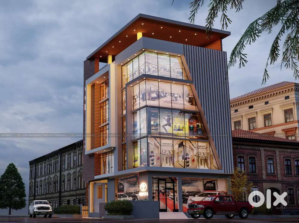 5000 Sqft Commercial building for rent at Panampilly Nagar