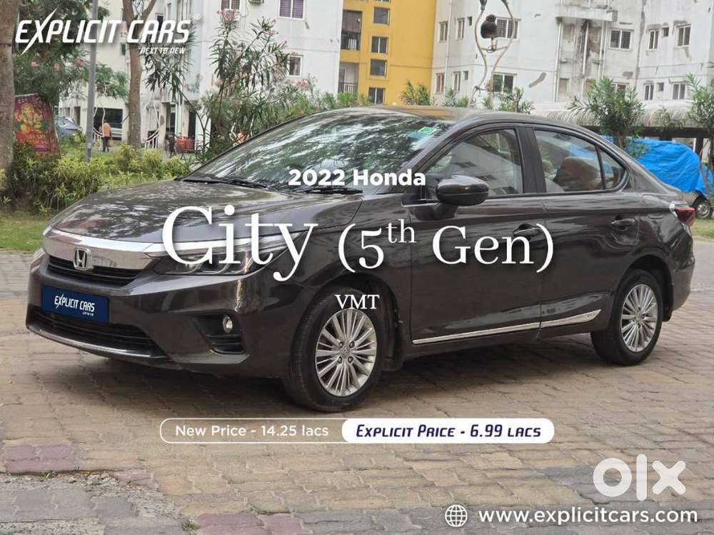 Honda City 1.5 V 5th Gen I-vtec Mt, 2022, Petrol