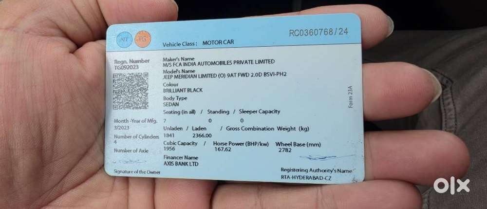 Jeep Meridian Limited (o) At, 2023, Diesel