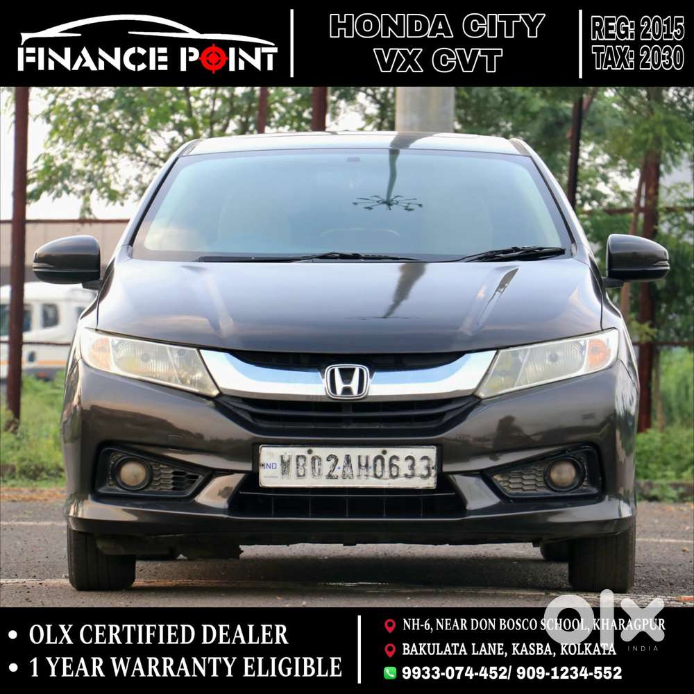 Honda City Vx Petrol Cvt, 2015, Petrol