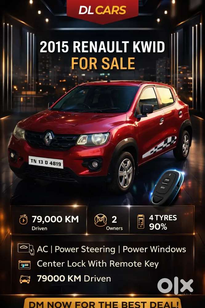 Renault Kwid 2015 Petrol Well Maintained