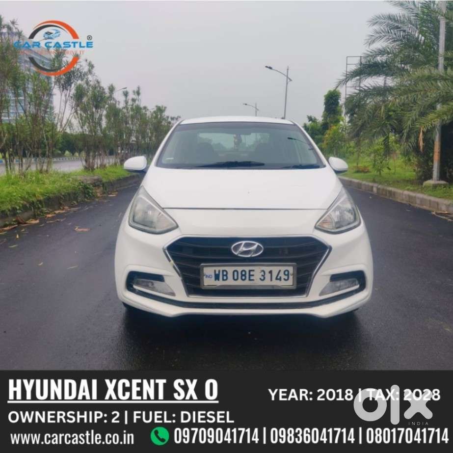 Hyundai Xcent Sx 1.2 (o), 2018, Diesel