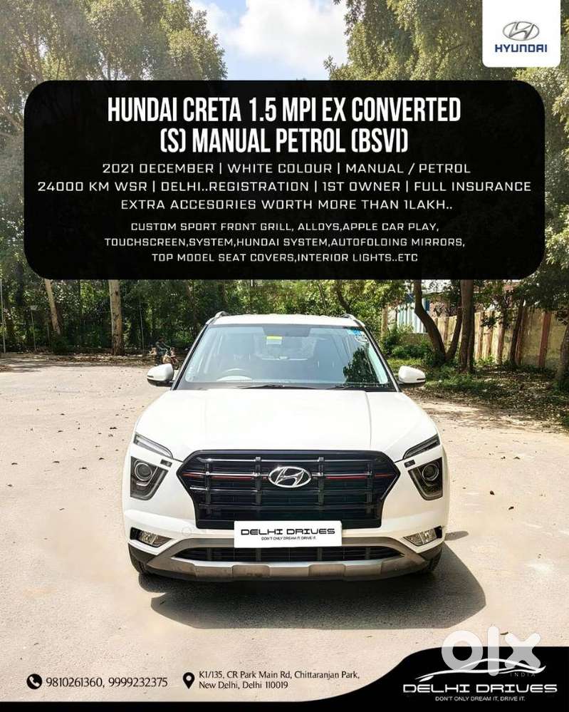 Hyundai Creta 1.5 Ex Petrol, 2021