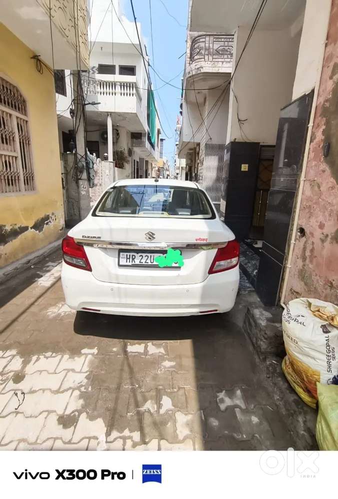 Maruti Suzuki Dzire 2023 White Hr22 Petrol+cng  Alloy Wheelurgent Sale