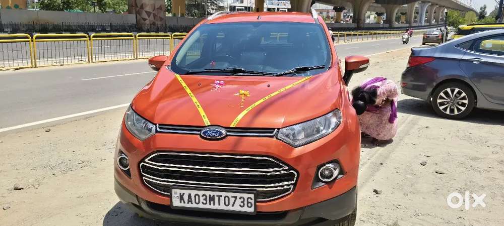 Ford Ecosport Top Model Diesel Car Well Maintained