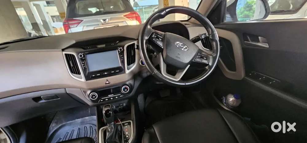 Creta Petrol Auto 2017, Complete Service Record Only From Hyundai