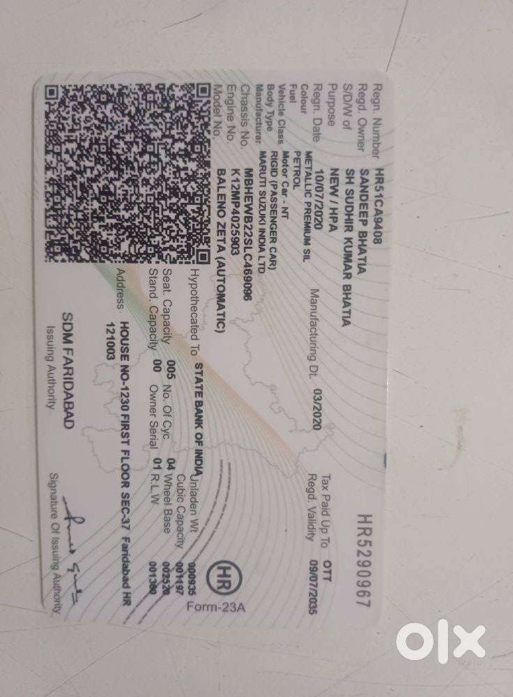 Maruti Suzuki Baleno 1.2 Zeta At, 2020, Petrol