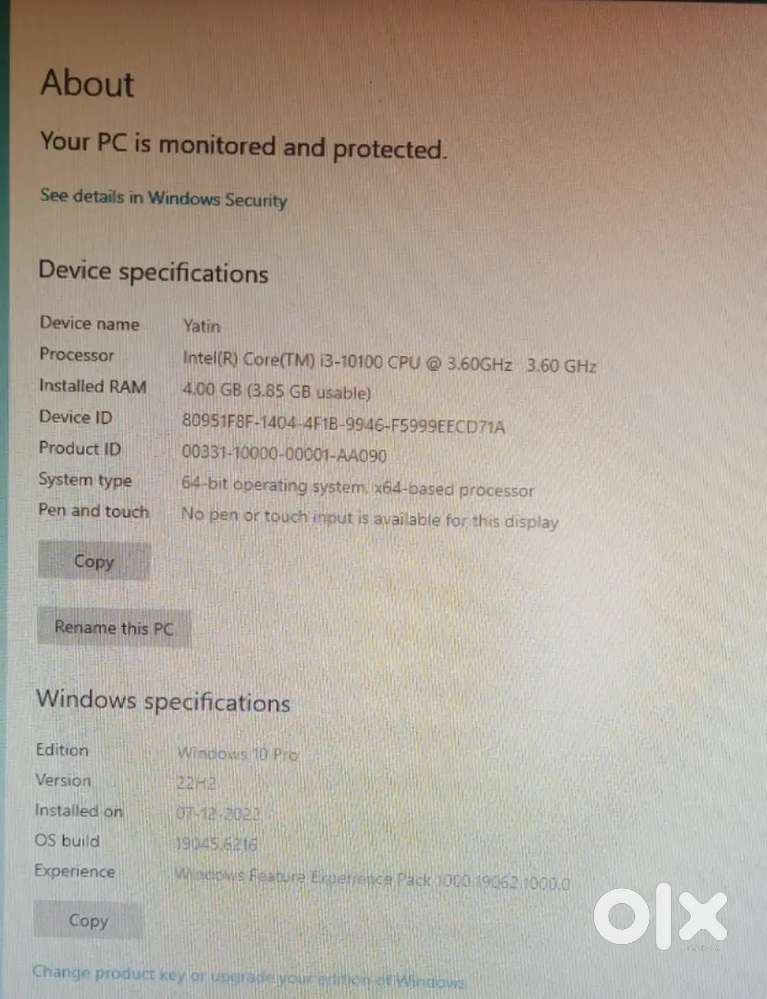Desktop  for sale