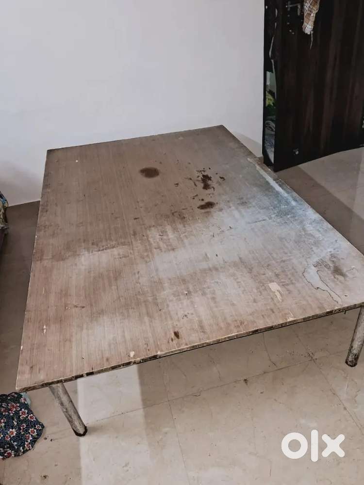 6*4 Bed (Iron ply), Cooler and study table