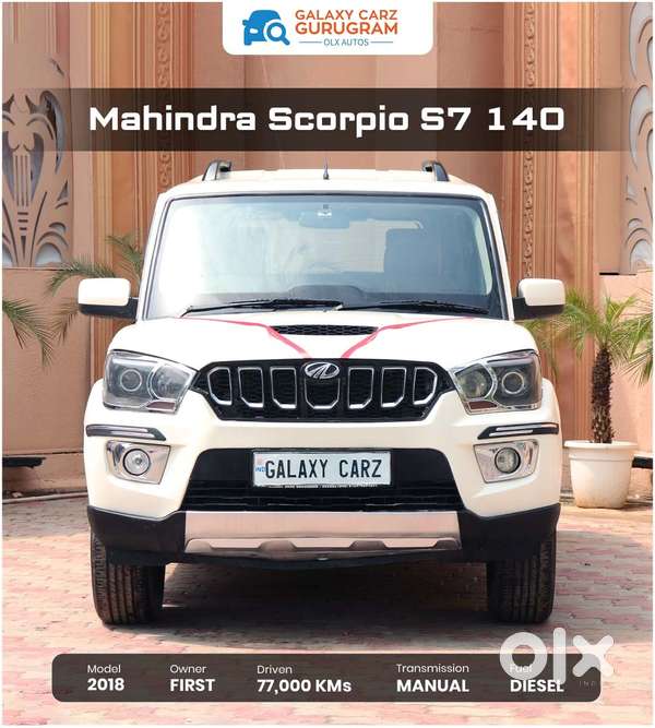 Mahindra Scorpio 2.2 S7, 2018, Diesel
