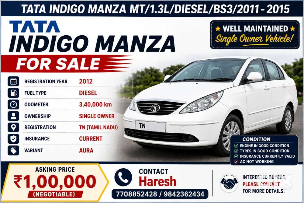 Tata Manza Aura 2012