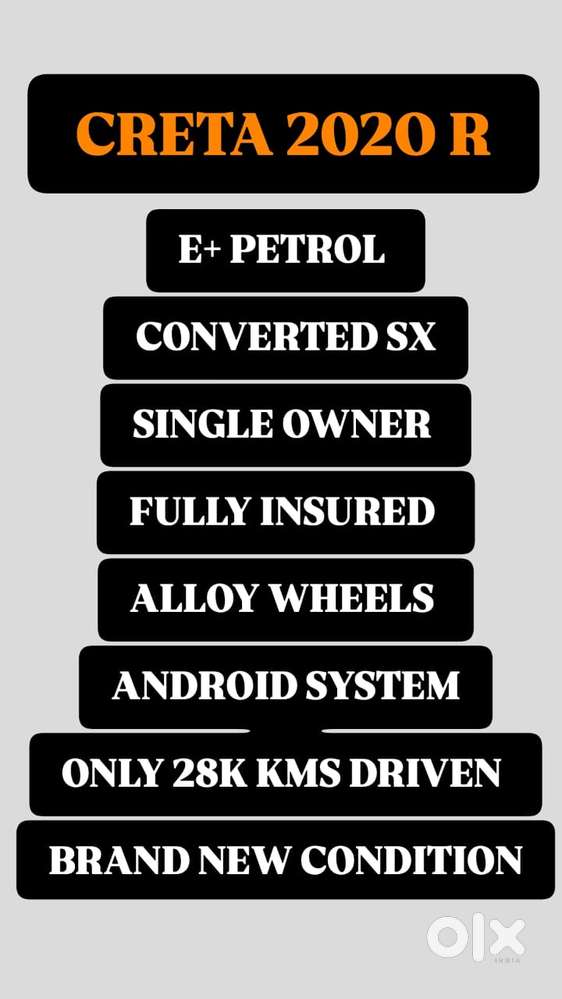 Hyundai Creta 1.6 Ex Petrol, 2020, Petrol