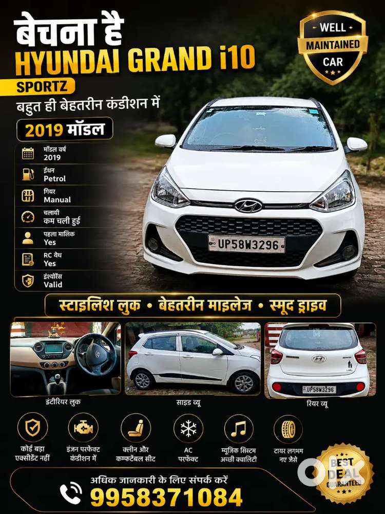 Hyundai Grand I10 Sportz 2019
