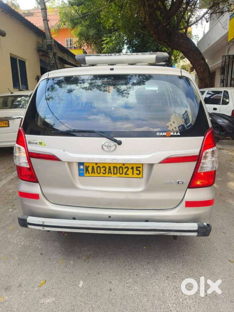 Toyota Innova 2.5 G (diesel) 8 Seater Bs Iv, 2016, Diesel