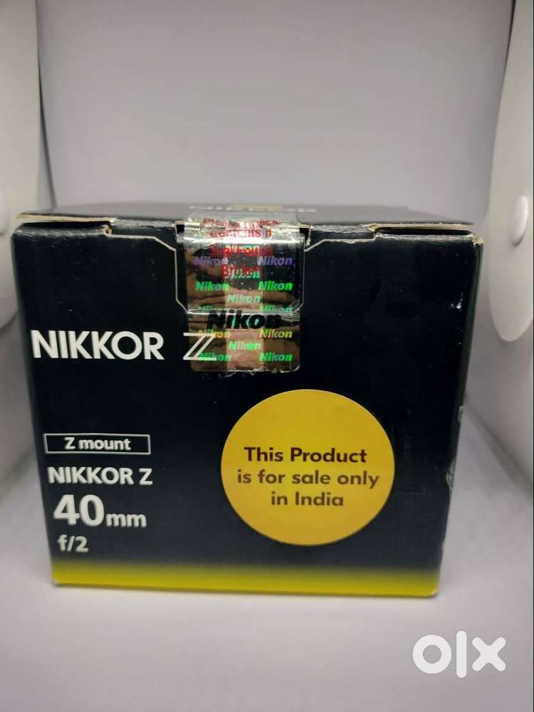 Nikon NIKKOR Z 40mm f/2 Lens - Unused