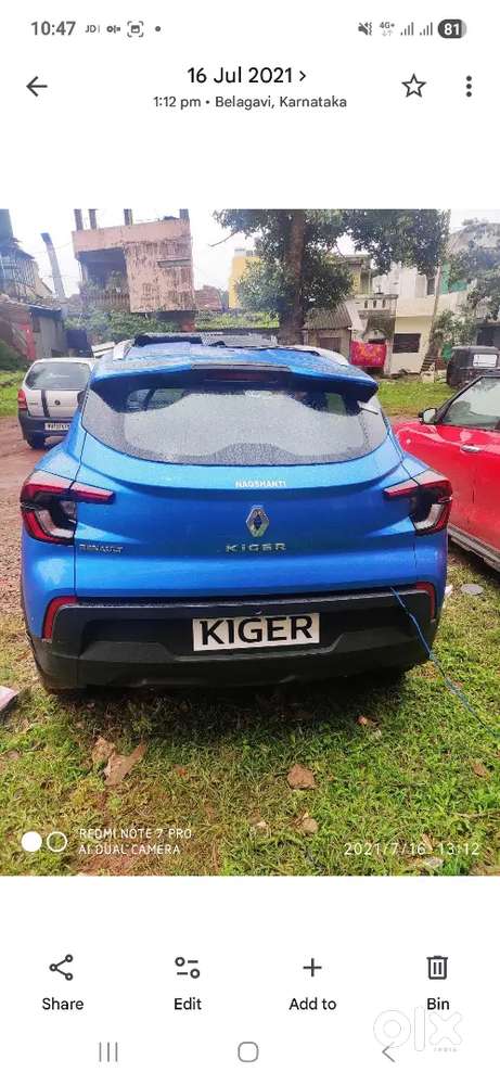 Renault Kiger 2021 Petrol 5050 Km Driven.well Mainten