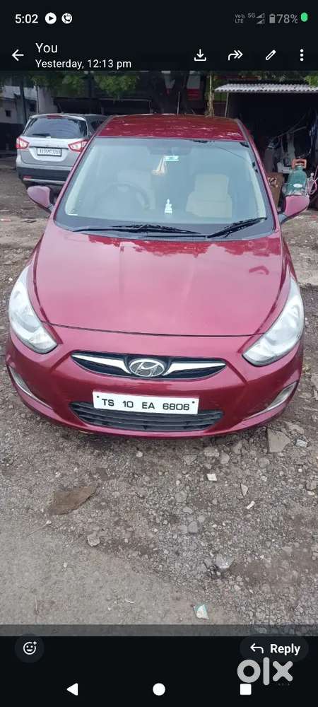 Hyundai New Verna 2014 Diesel 105000 Km Driven