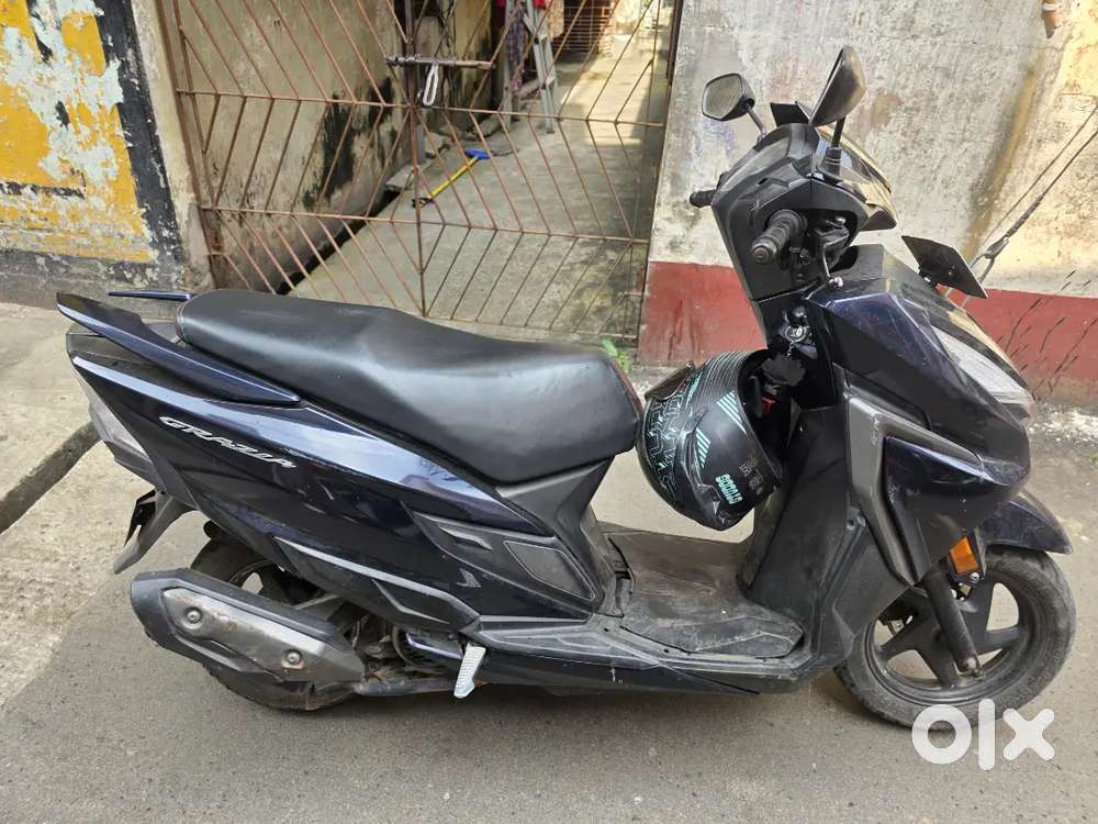 Honda Scooty Honda Grazia Grey Colour 125 Bs6 Honda Scooty Price