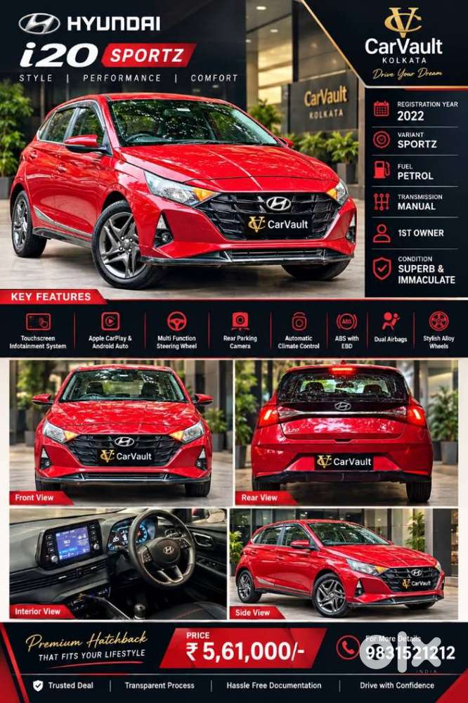 Hyundai I20 1.2 Spotz, 2022, Petrol