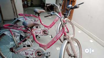 Ladies cycle pink colour hot sale