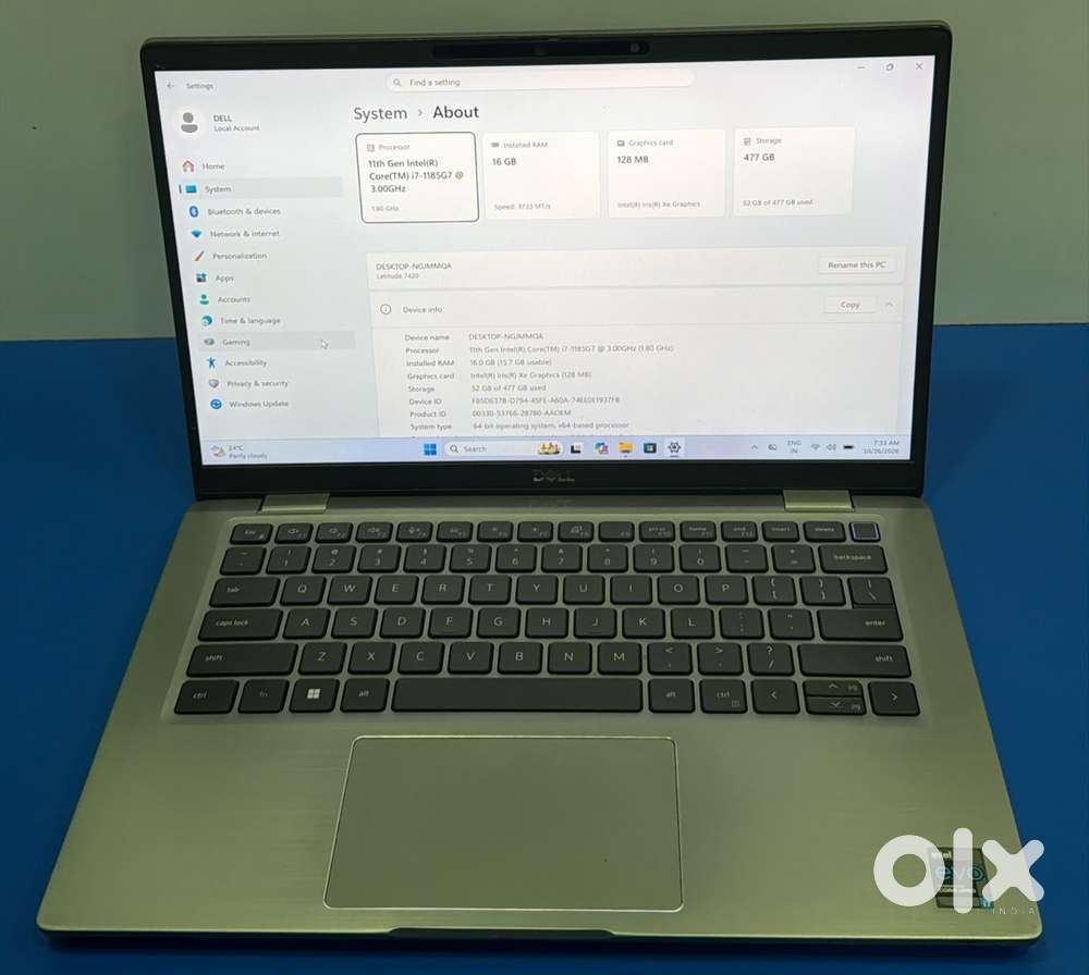 DELL 7420 i7-11