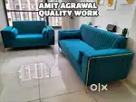 3+2 seat beautiful looking brand new sofa set!!