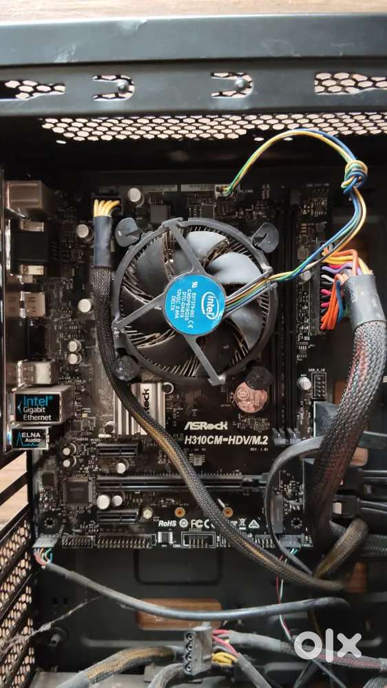 ASROCK H310CM MOTHERBOARD + INTEL I5 7400 PROCESSOR