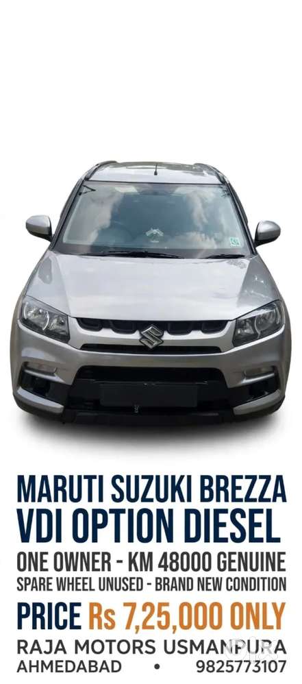 Maruti Suzuki Vitara Brezza Vdi (o), 2017, Diesel