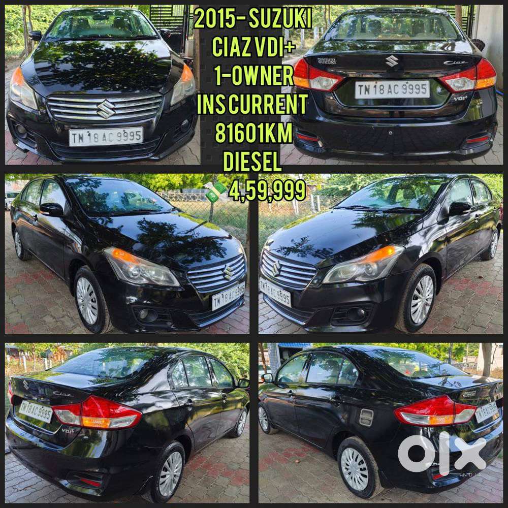 Maruti Suzuki Ciaz 2014-2017 Vdi Plus Shvs, 2015, Diesel