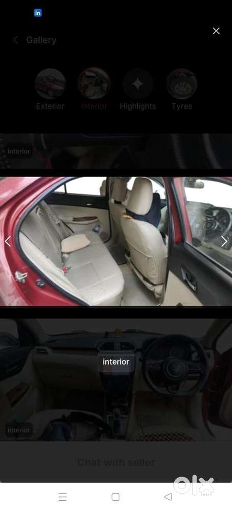 Maruti Suzuki Swift Dzire 2018 Petrol 40000 Km Driven